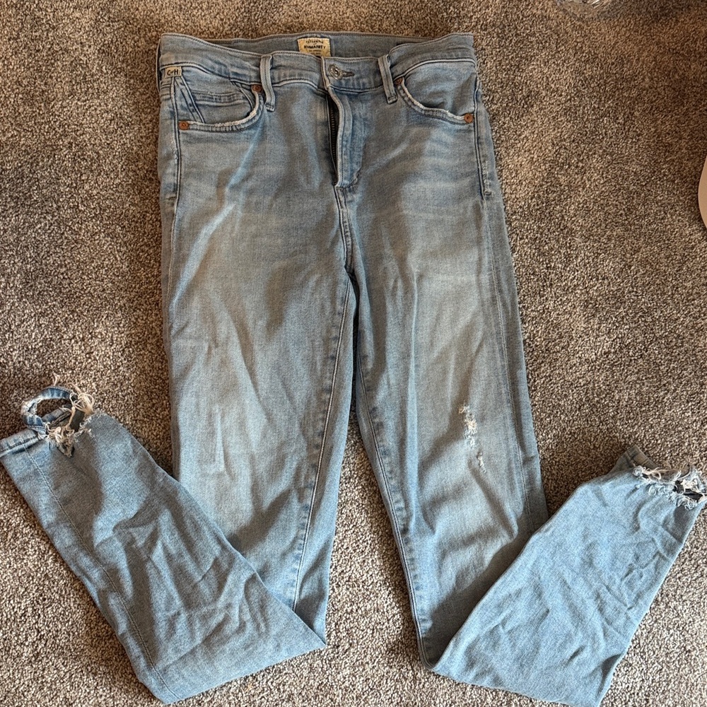 Citizens of Humanity Light Blue Skinny Jeans